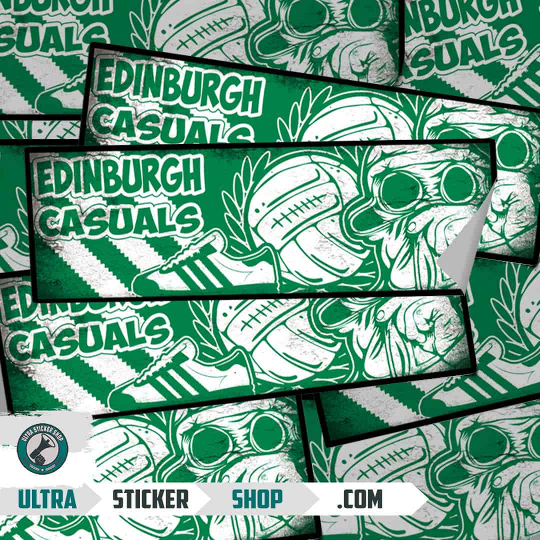 Edinburgh casuals Aufkleber