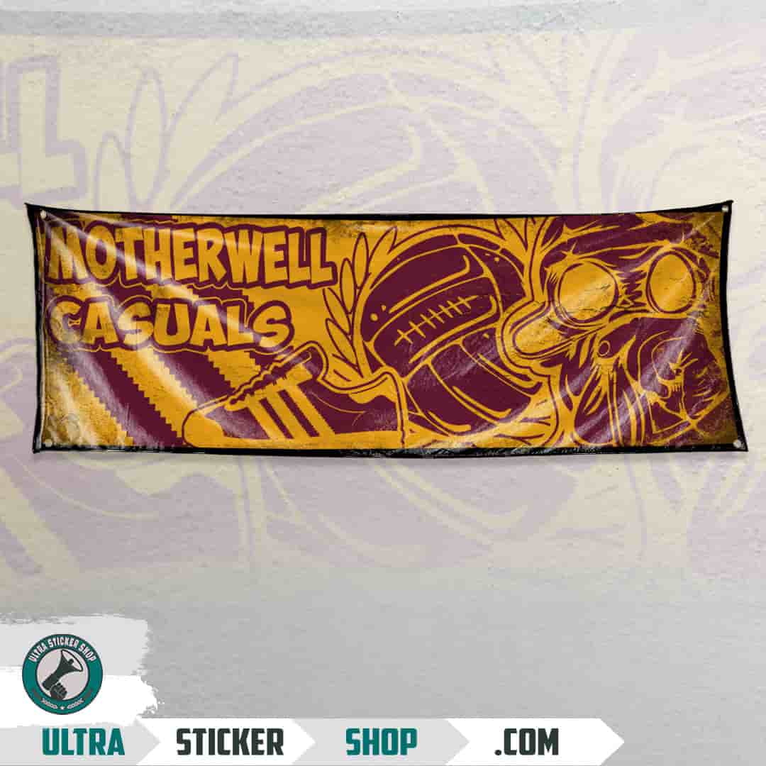 Motherwell casuals Flagge