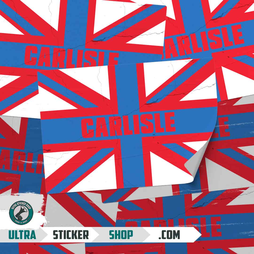 Carlisle Union Jack Nalepnice