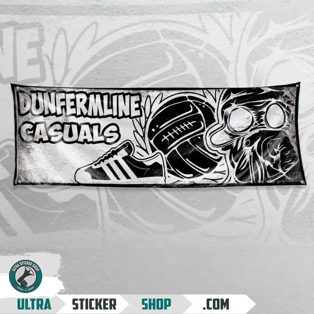 Dunfermline casuals Bandiera