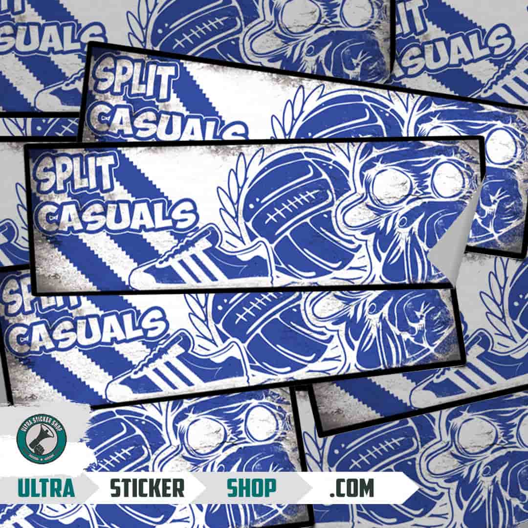 Split casuals Aufkleber