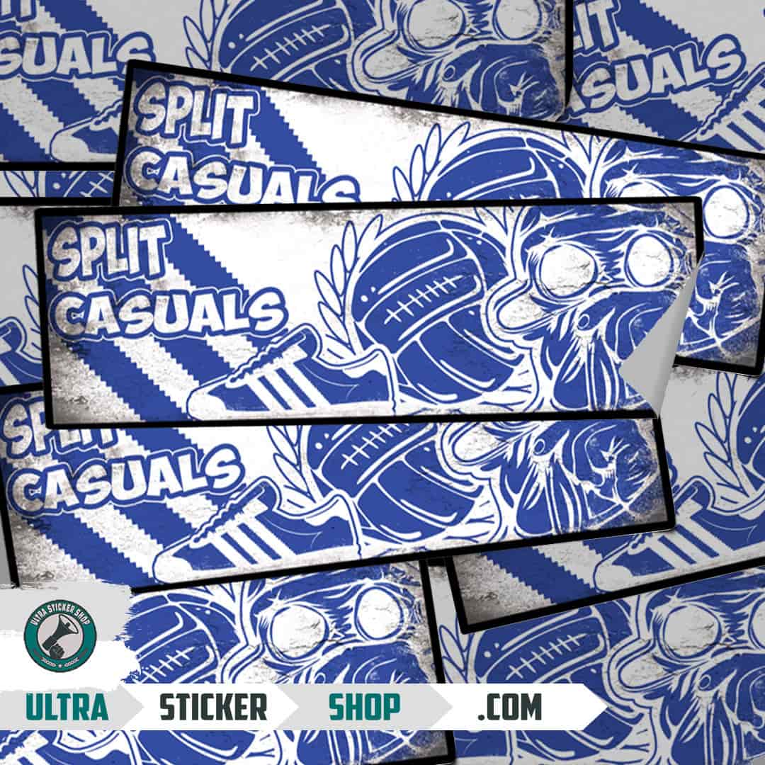 Split casuals Aufkleber