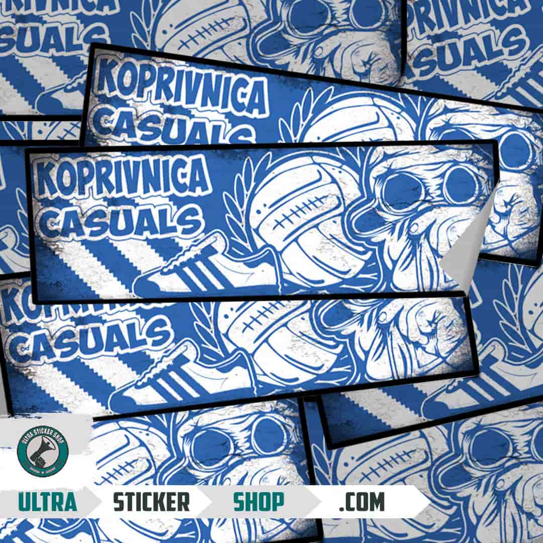 Koprivnica casuals Autocollants