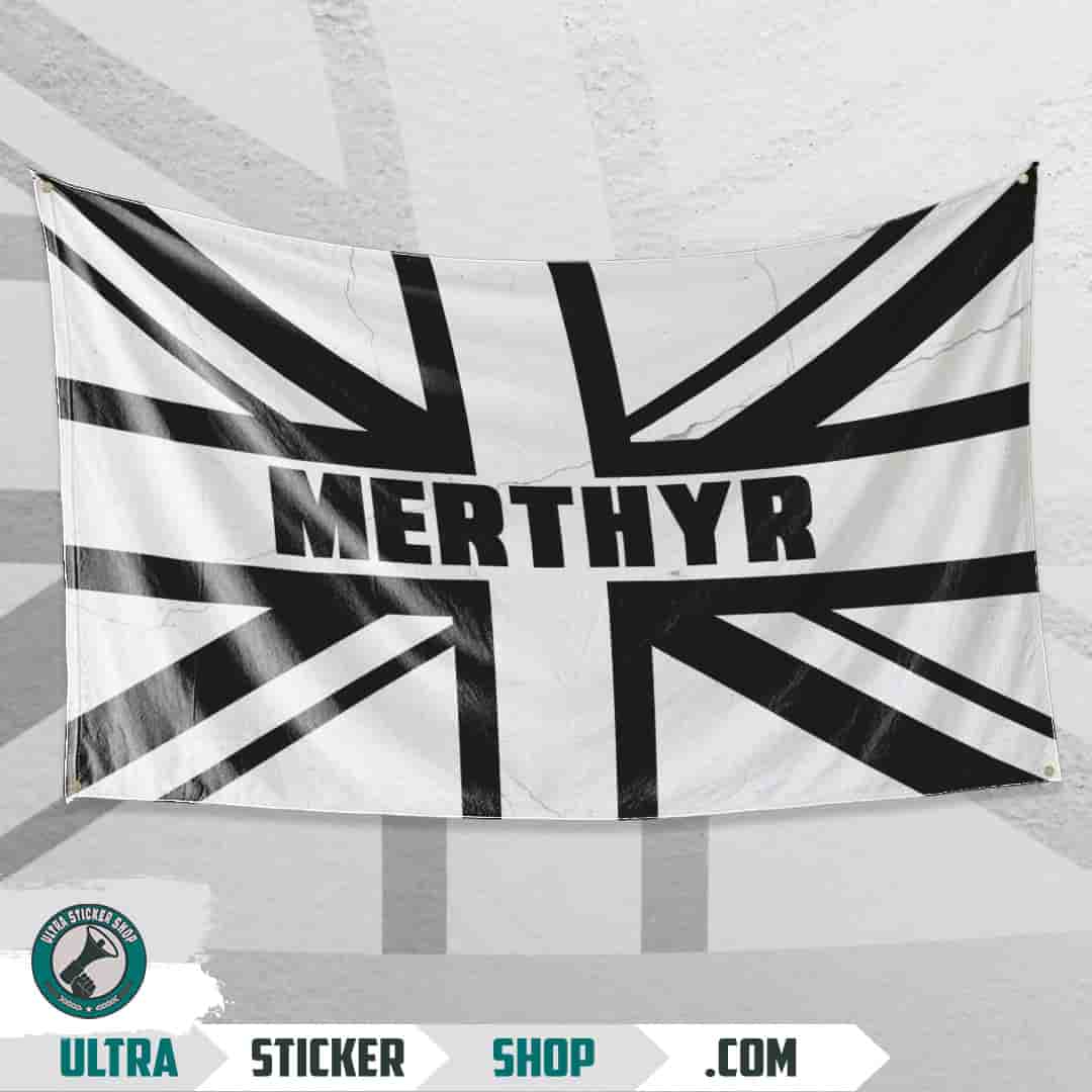 Merthyr Union Jack Zastava