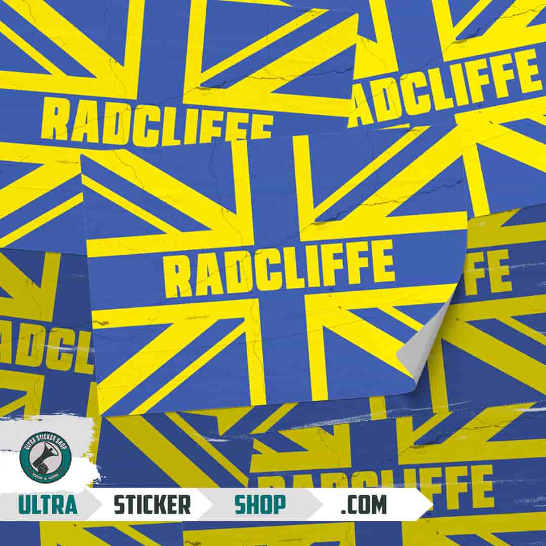 Radcliffe Union Jack Αυτοκόλλητα