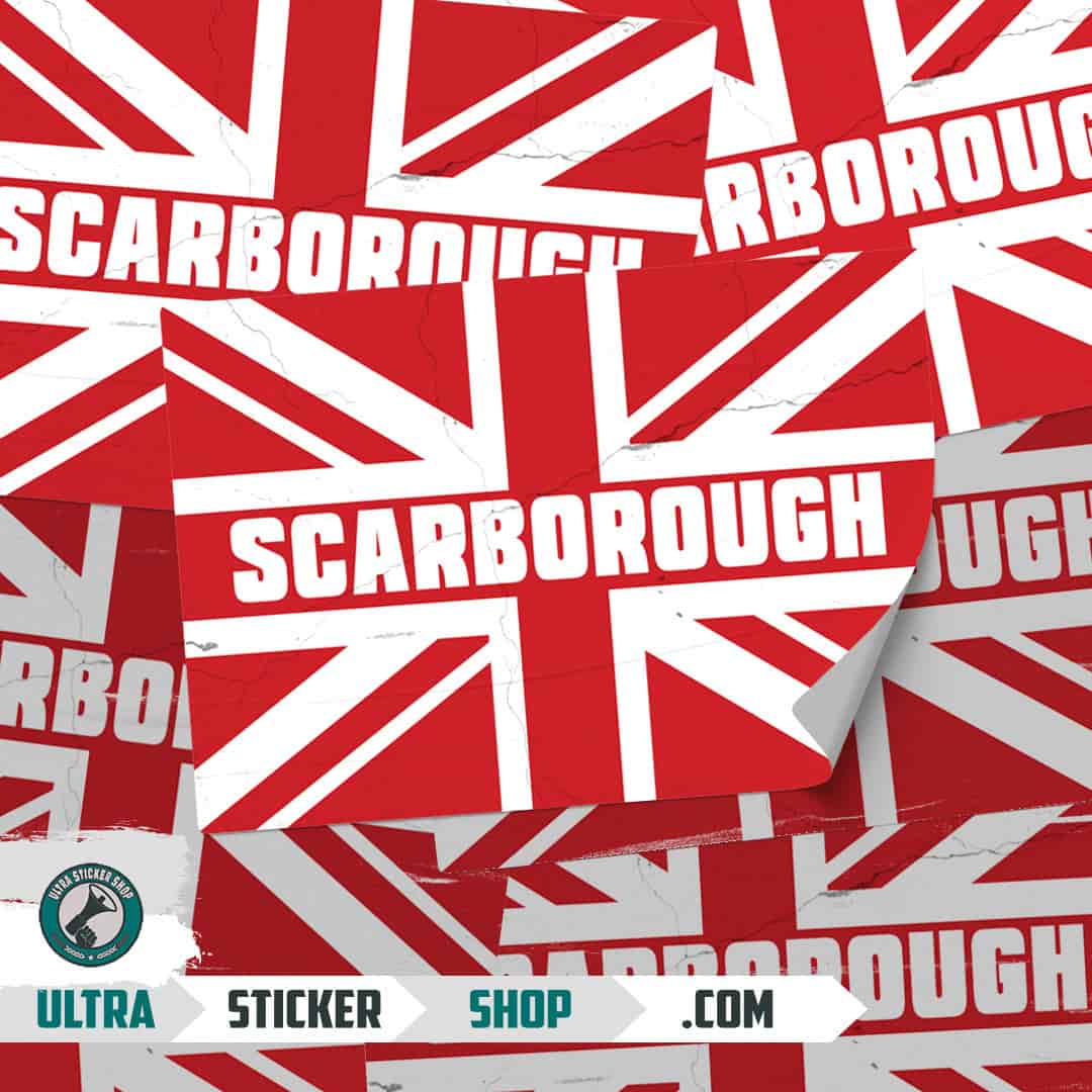 Scarborough Union Jack Αυτοκόλλητα