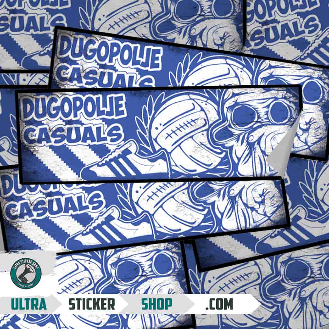 Dugopolje casuals Aufkleber