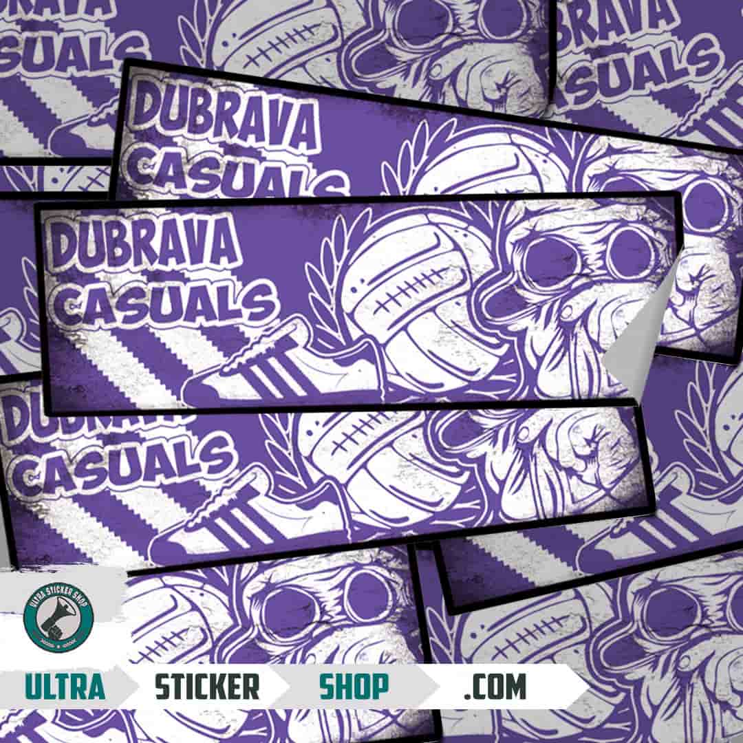 Dubrava casuals Nalepnice