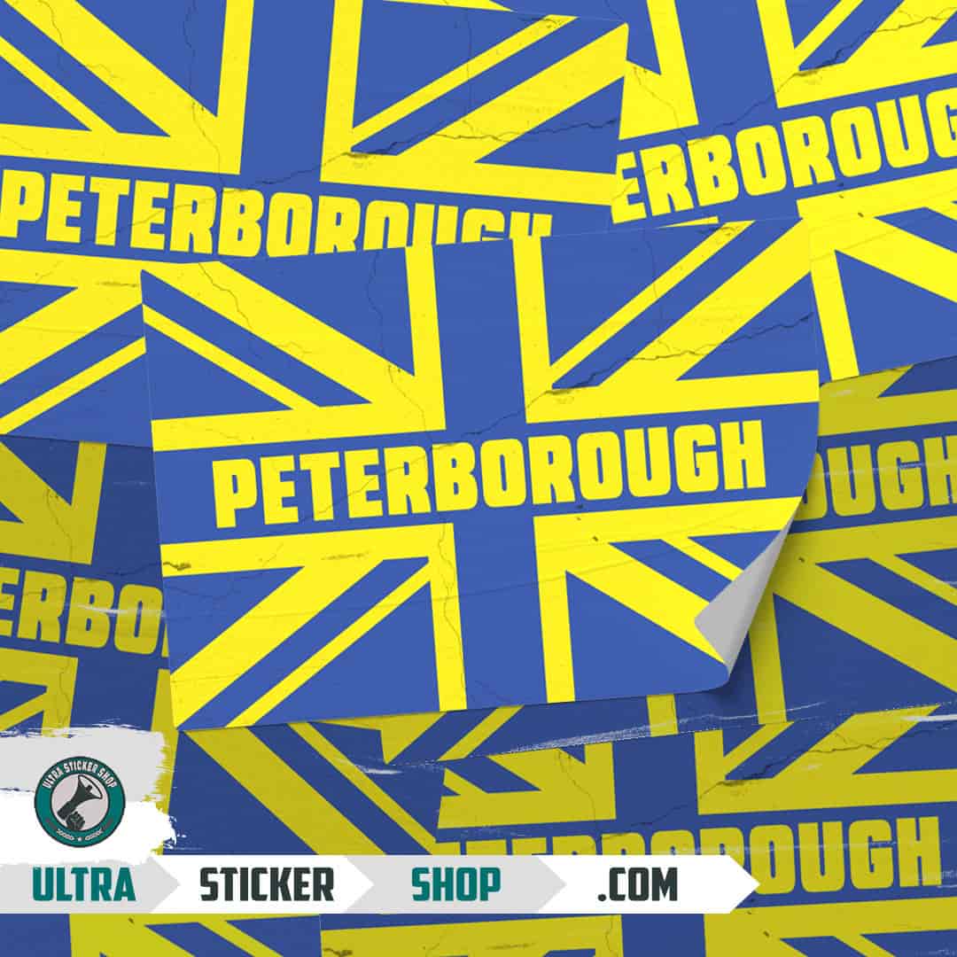 Peterborough Union Jack Αυτοκόλλητα