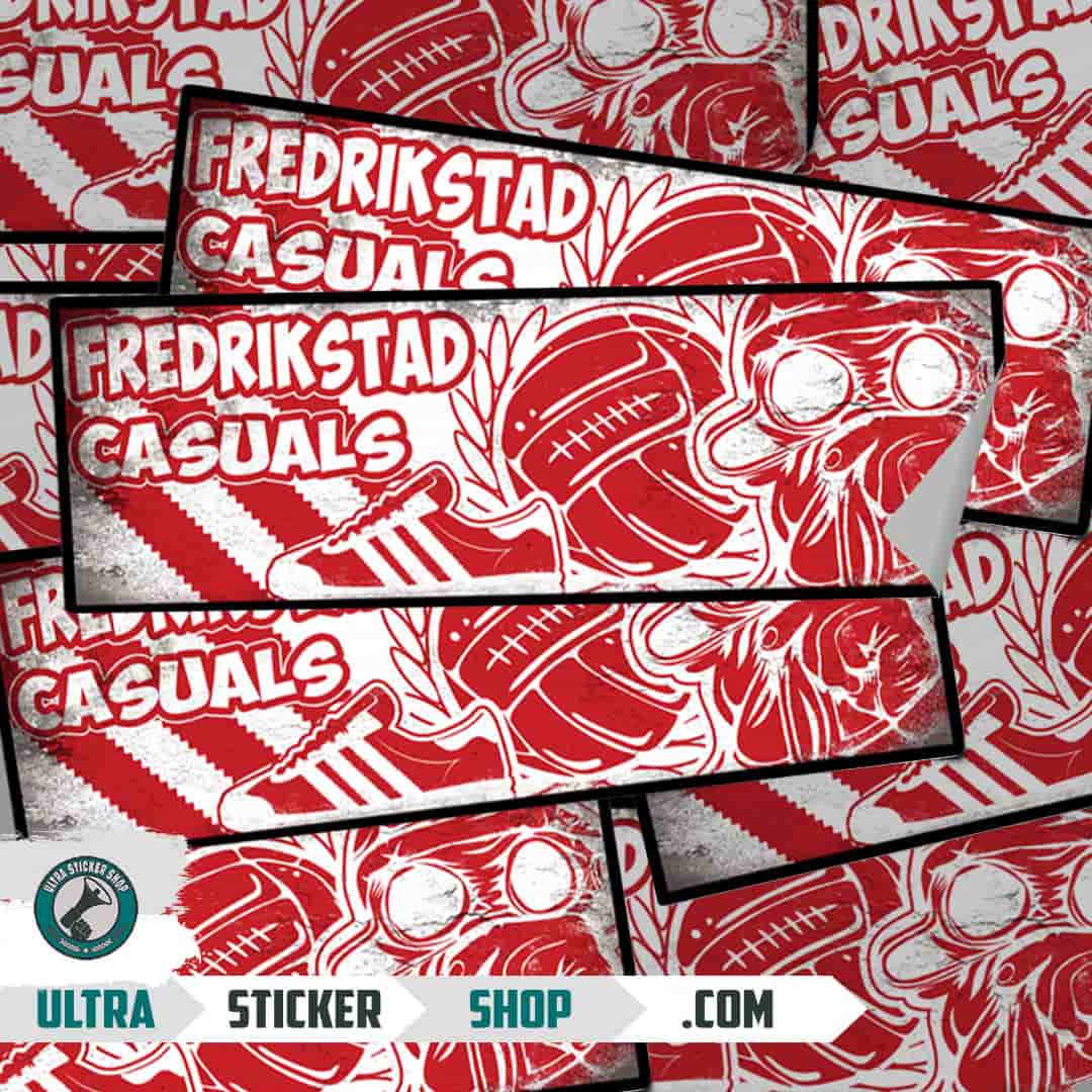Fredrikstad casuals Nalepnice