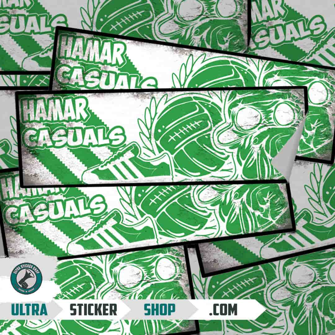Hamar casuals Pegatinas