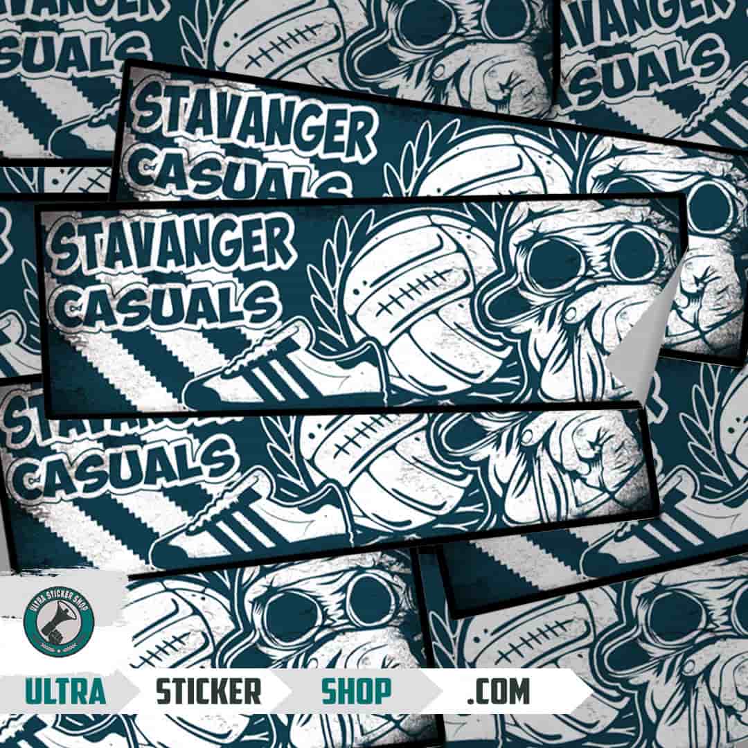 Stavanger casuals Nalepnice