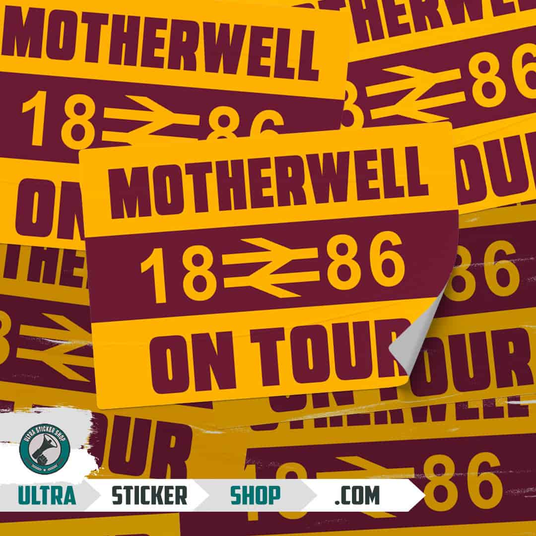 Motherwell 1886 on tour Aufkleber