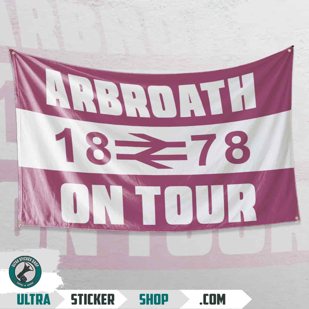 Arbroath 1878 on tour Zastava