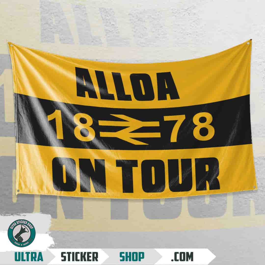 Alloa 1878 on tour Zastava