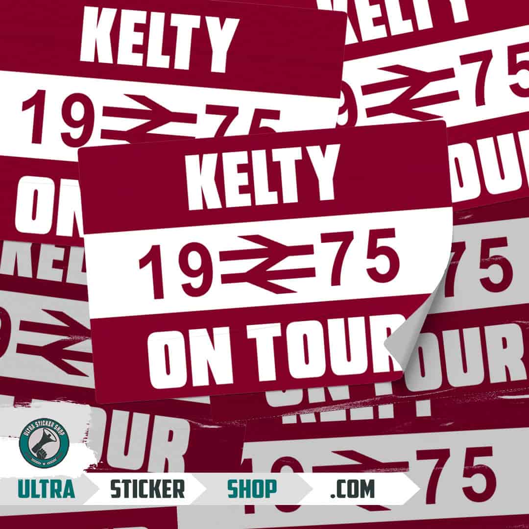 Kelty 1975 on tour Nalepnice