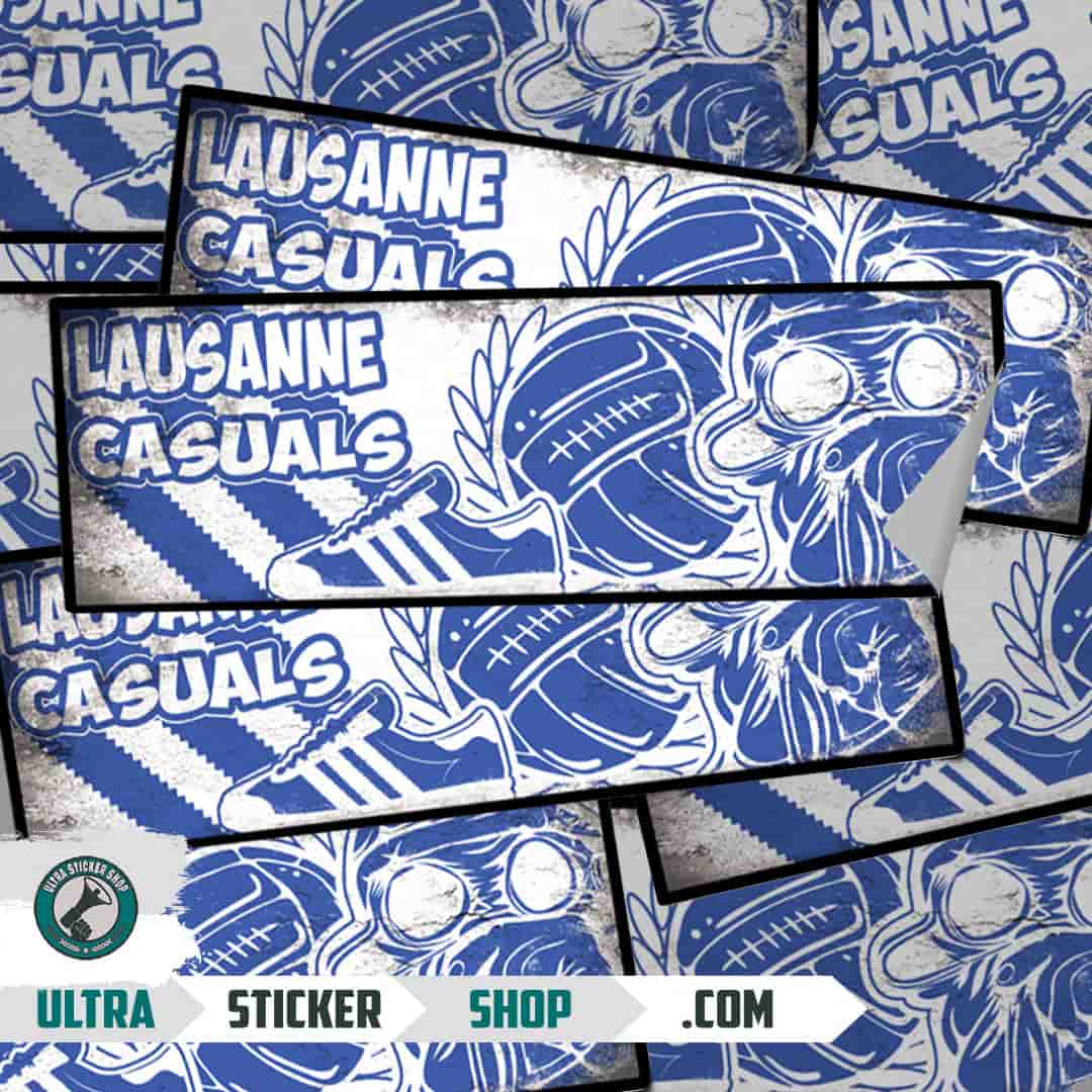 Lausanne casuals Naljepnice