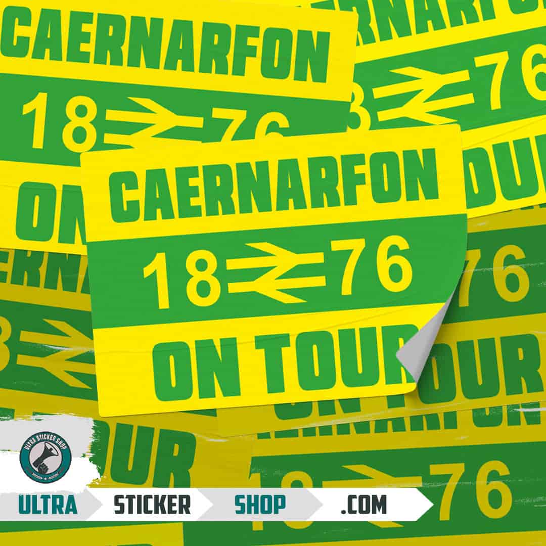 Caernarfon 1876 on tour Autocollants