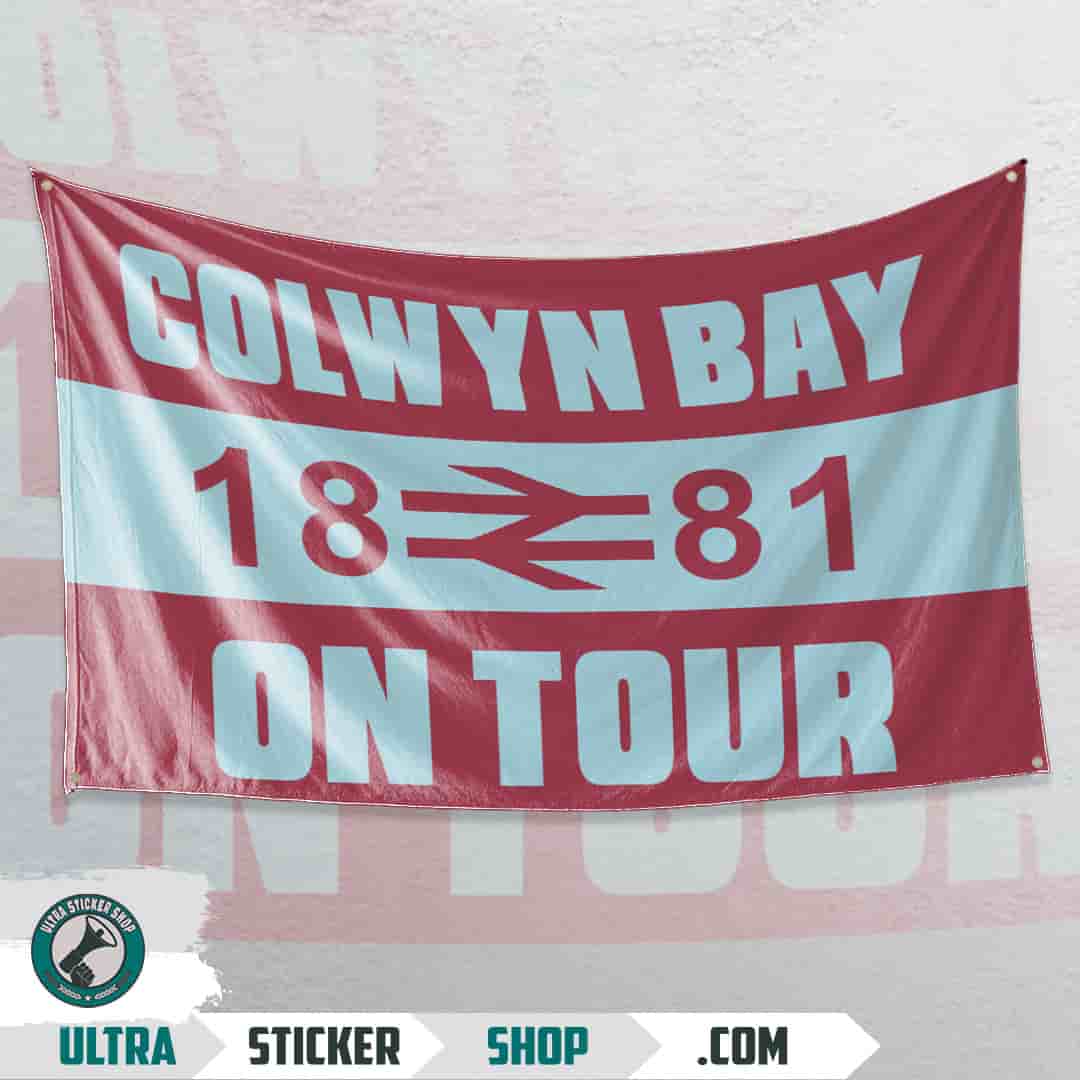 Colwyn Bay 1881 on tour Zastava