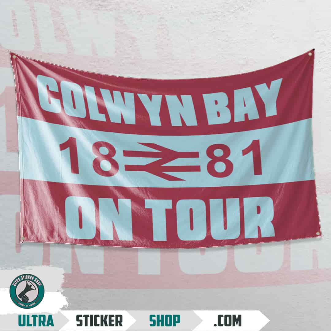 Colwyn Bay 1881 on tour Zastava