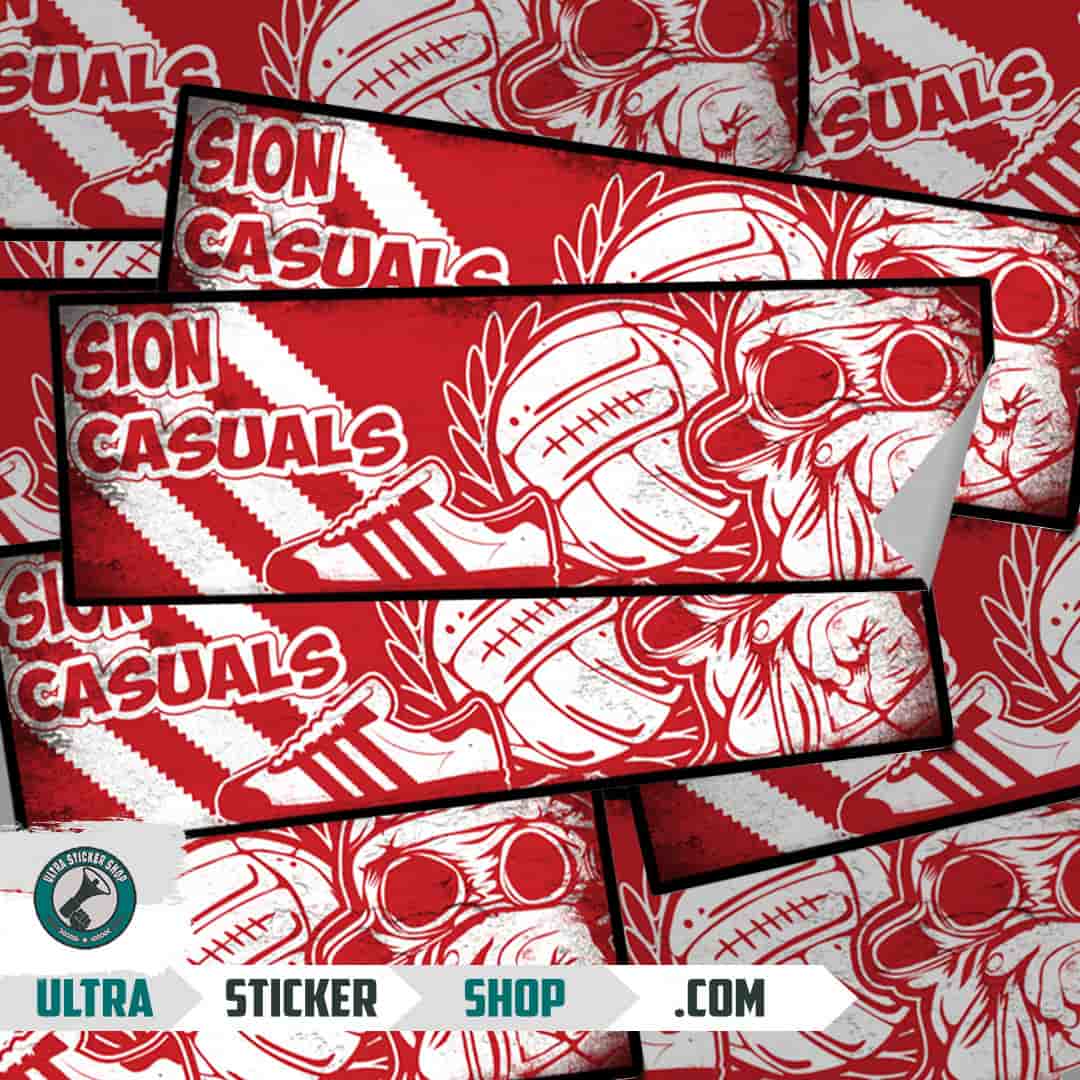 Sion casuals Aufkleber