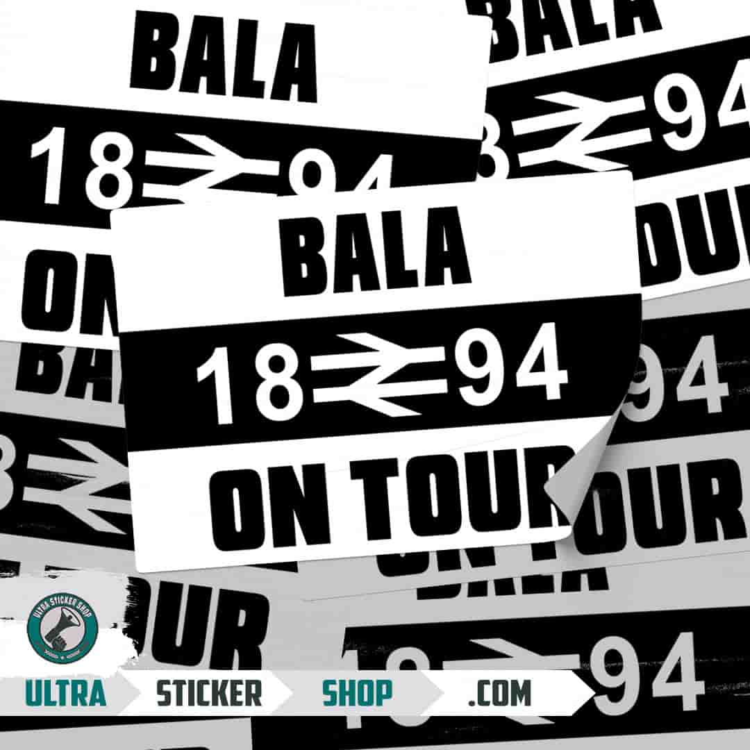 Bala 1894 on tour Nalepnice