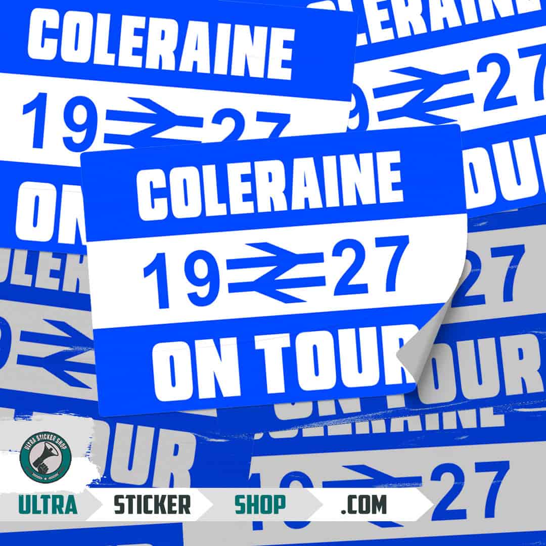 Coleraine 1927 on tour Αυτοκόλλητα