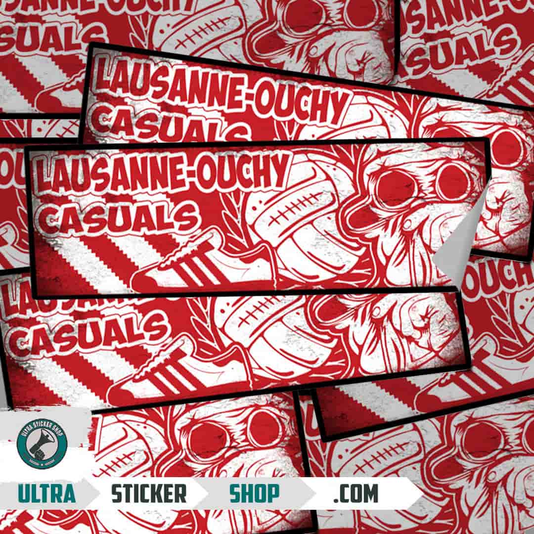 Lausanne-Ouchy casuals Nalepnice