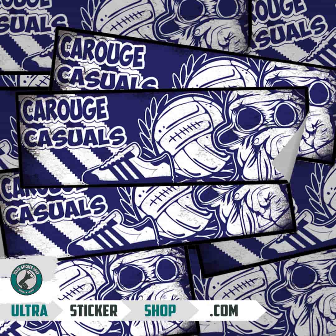 Carouge casuals Nalepnice