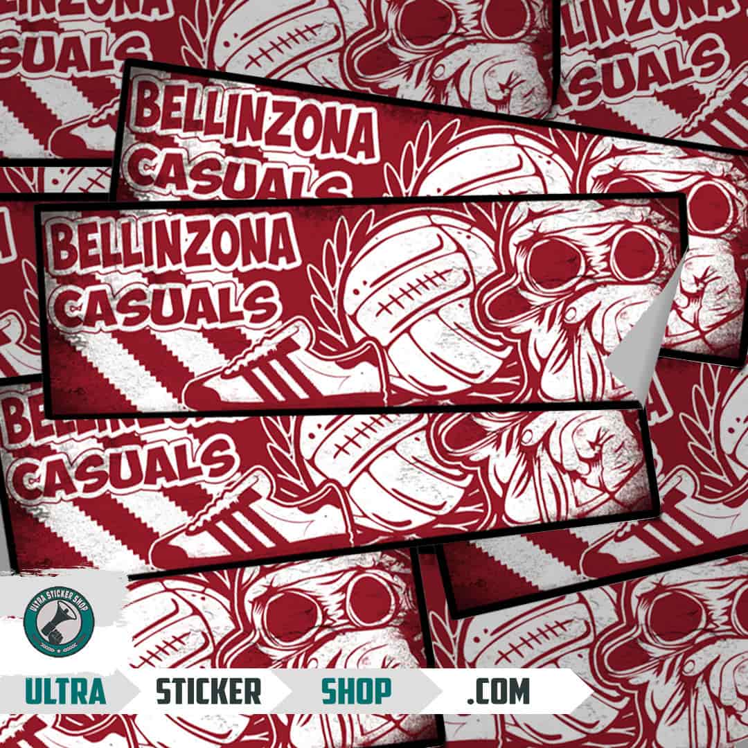 Bellinzona casuals Klistermærker