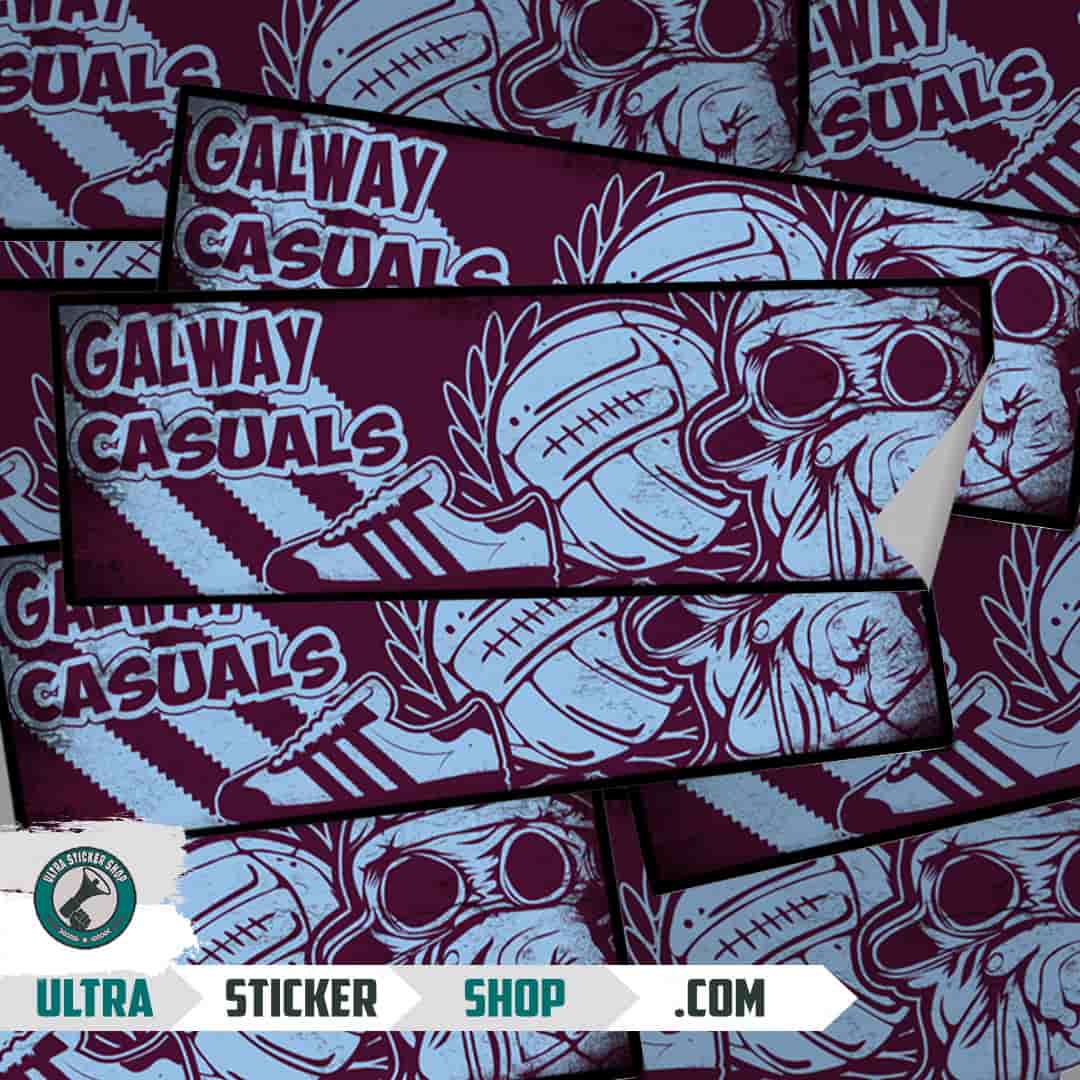 Galway casuals Aufkleber