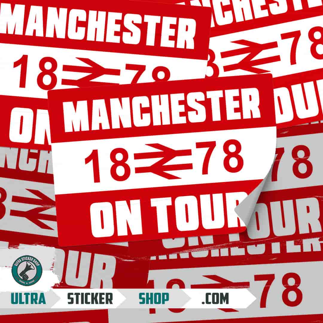 Manchester 1878 on tour Autocolante