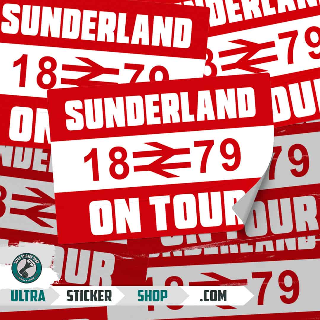 Sunderland 1879 on tour Naljepnice