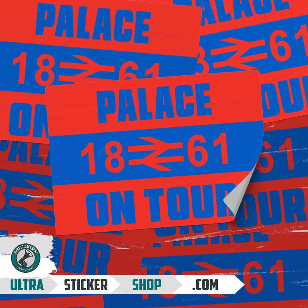 Palace 1861 on tour Nalepnice