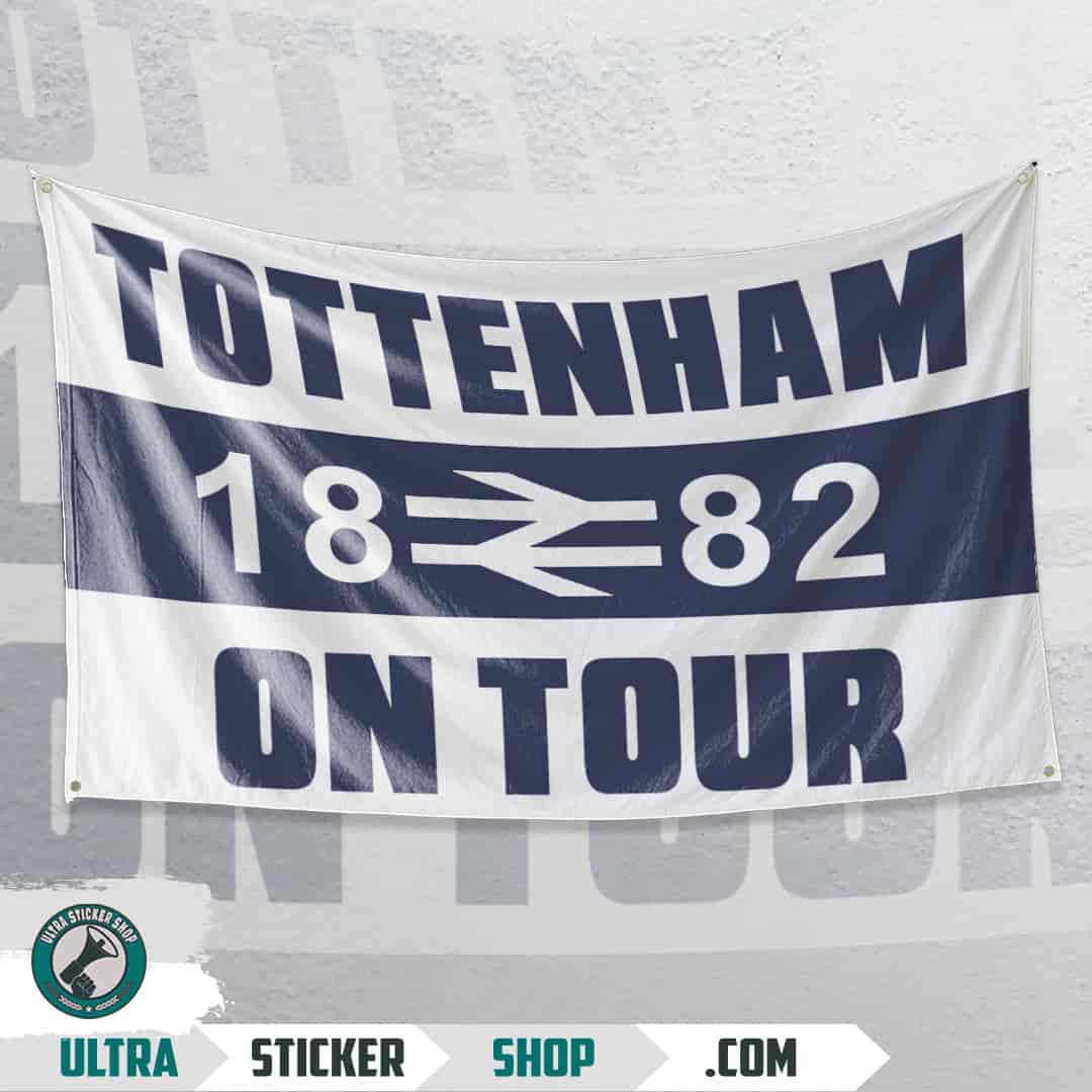Tottenham 1882 on tour Flagg
