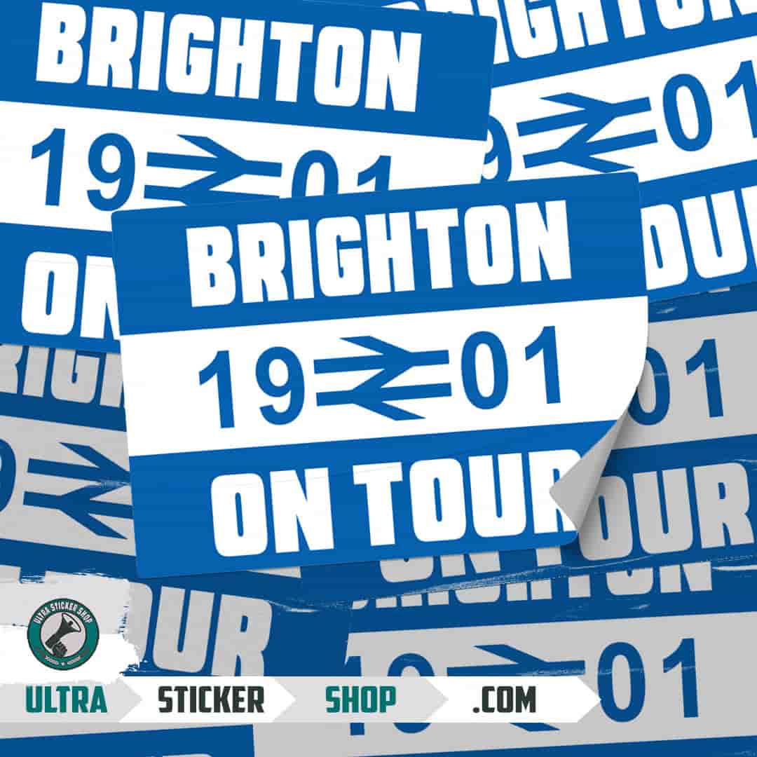 Brighton 1901 on tour Nalepnice