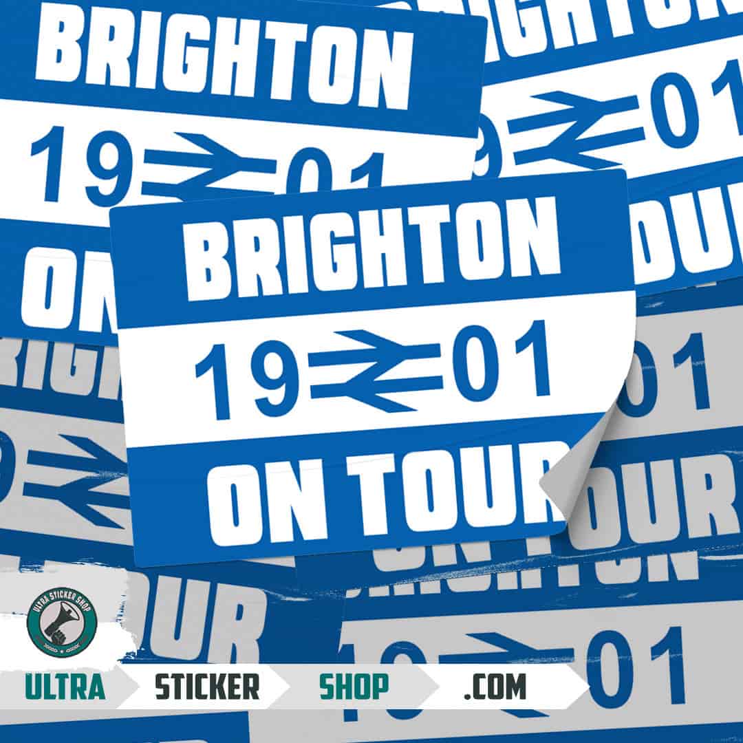 Brighton 1901 on tour Nalepnice