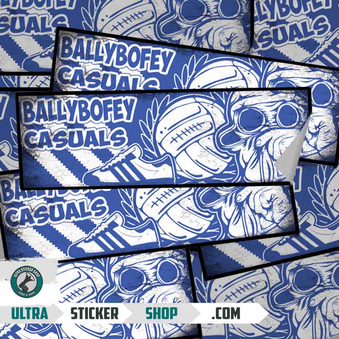 Ballybofey casuals Klistermærker