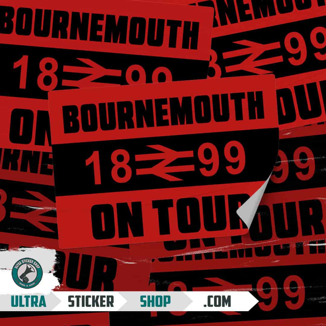 Bournemouth 1899 on tour Adesivi