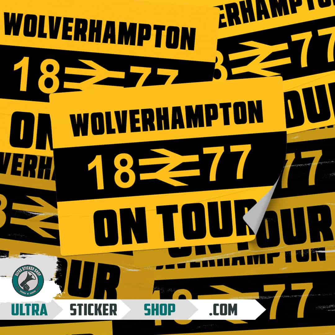 Wolverhampton 1877 on tour Aufkleber
