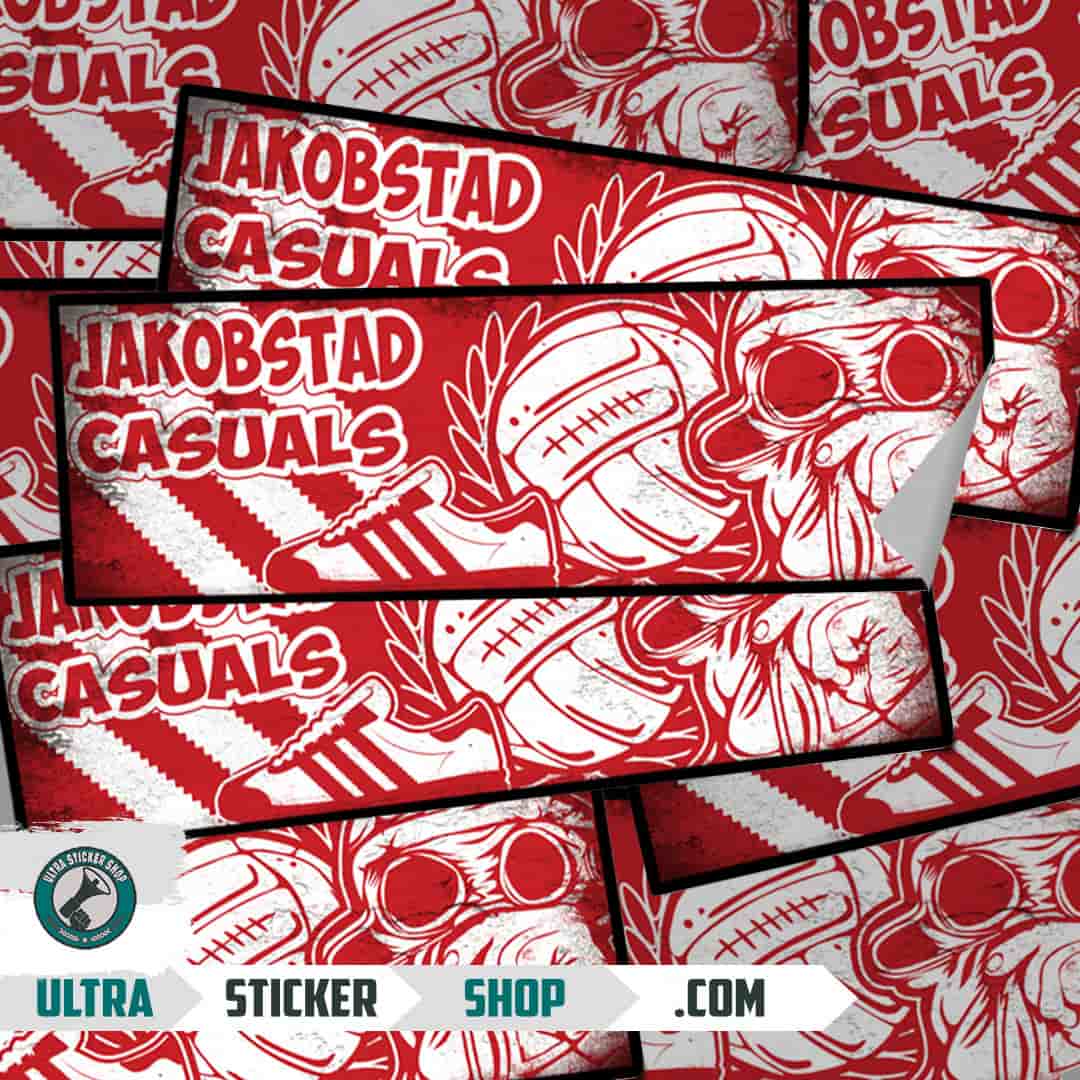 Jakobstad casuals Nalepnice