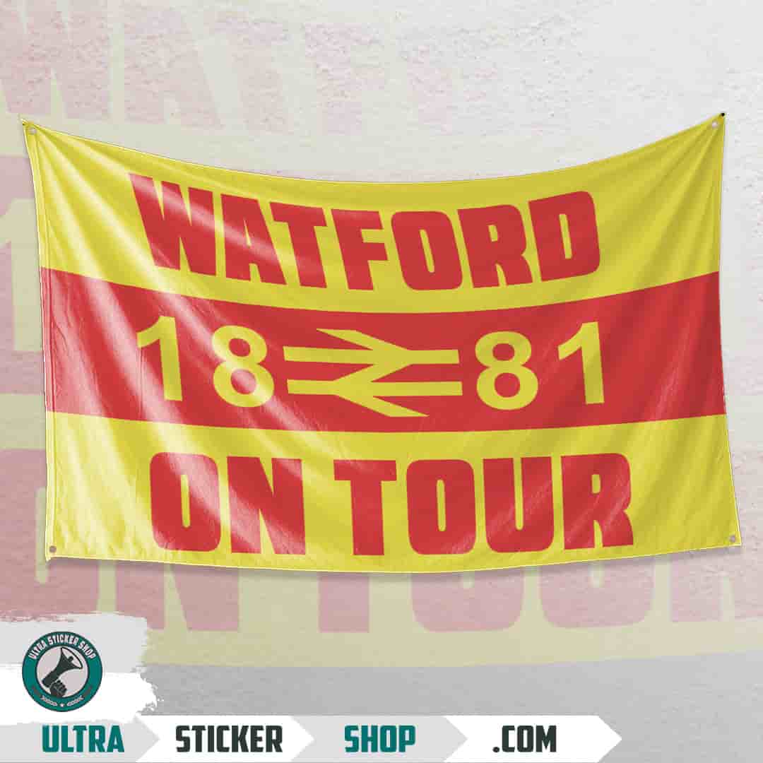 Watford 1881 on tour Zastava