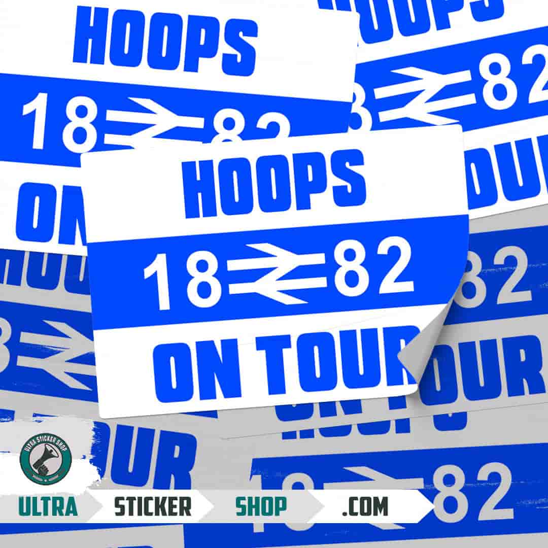 Hoops 1882 on tour Aufkleber