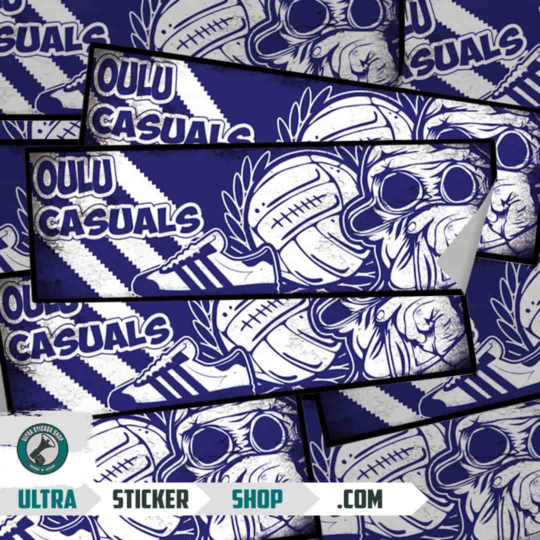 Oulu casuals Nalepnice