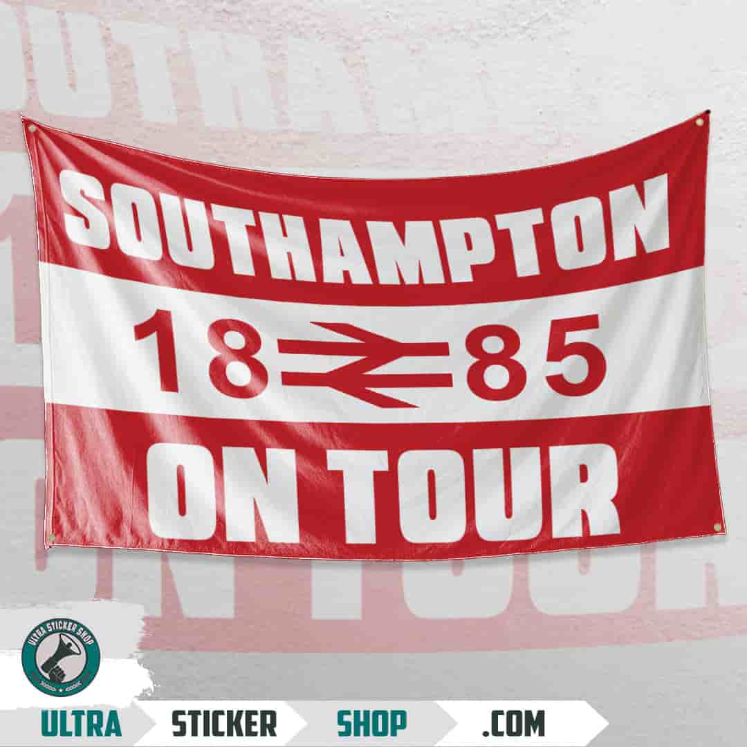 Southampton 1885 on tour Flagge