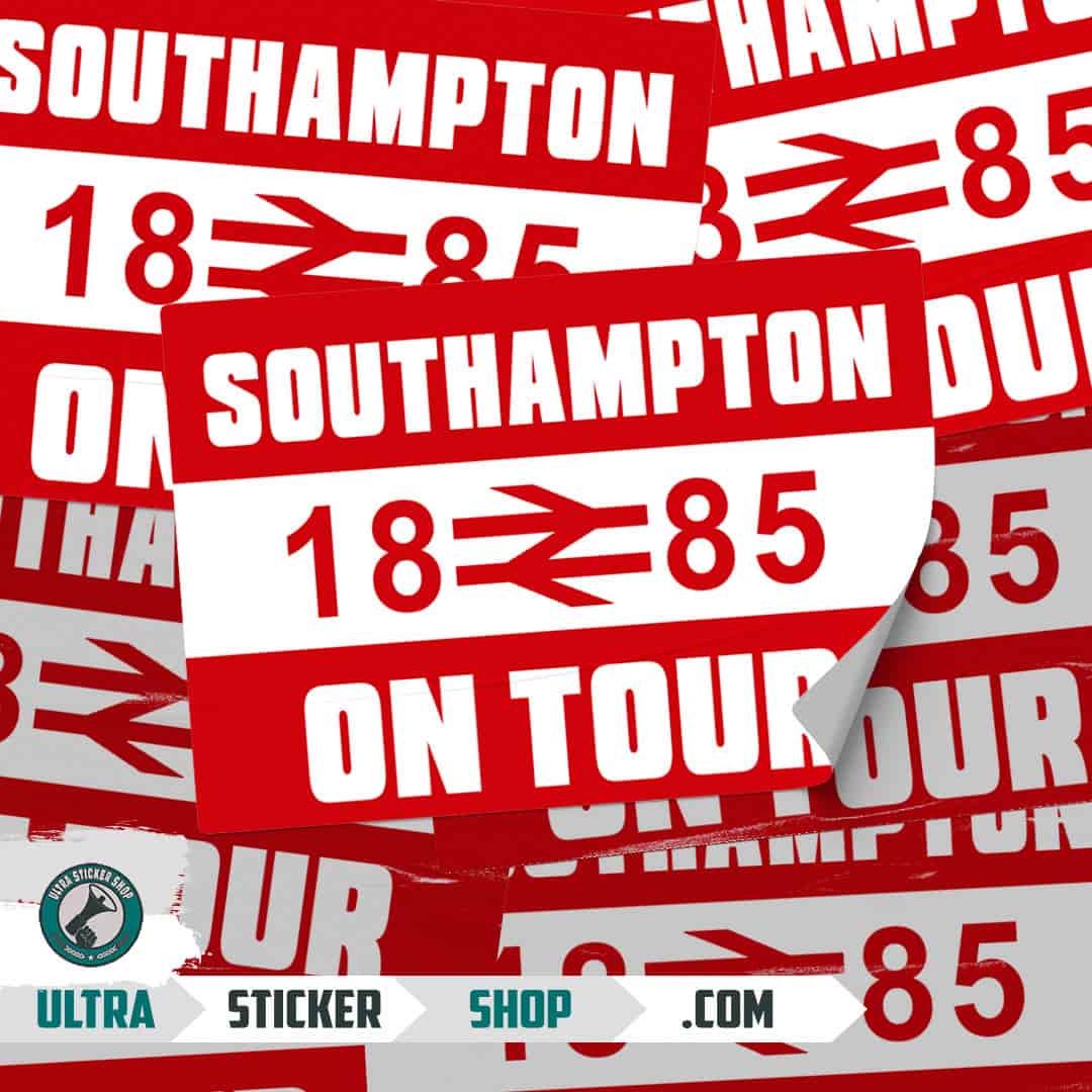 Southampton 1885 on tour Aufkleber