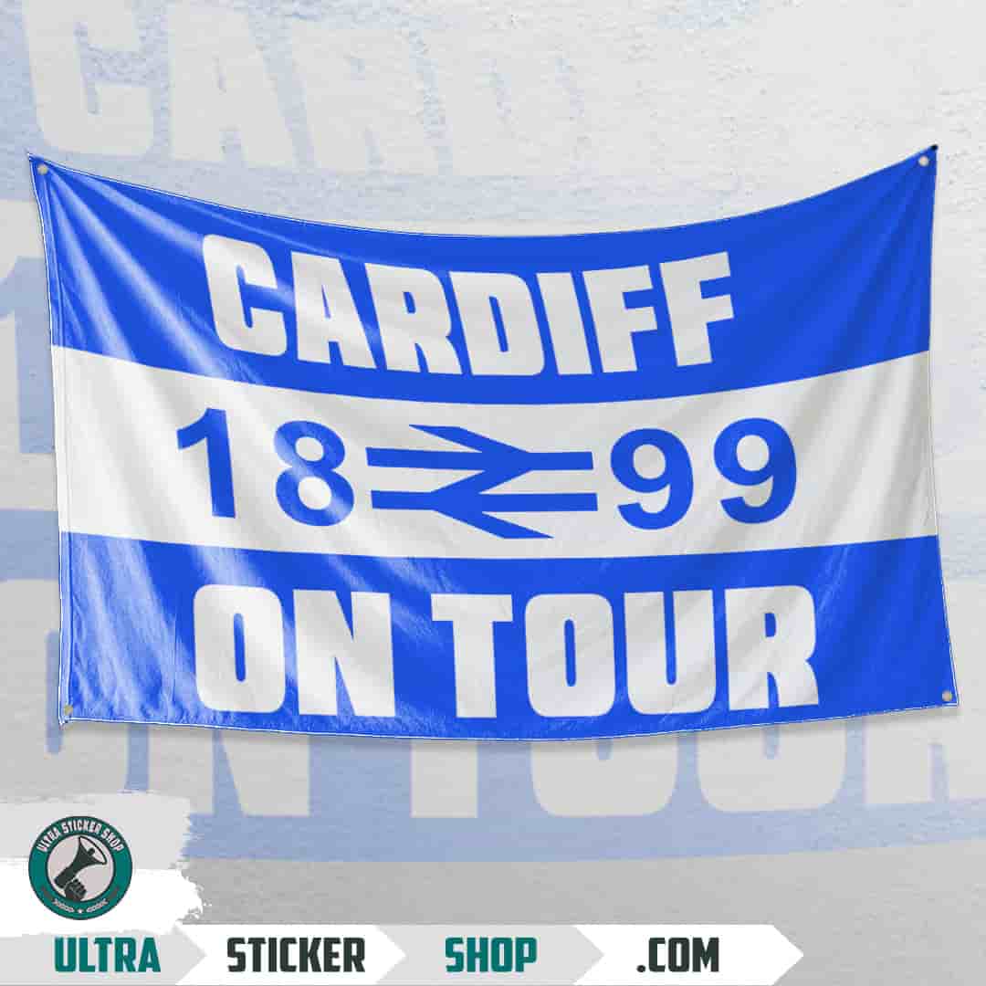 Cardiff 1899 on tour Flag
