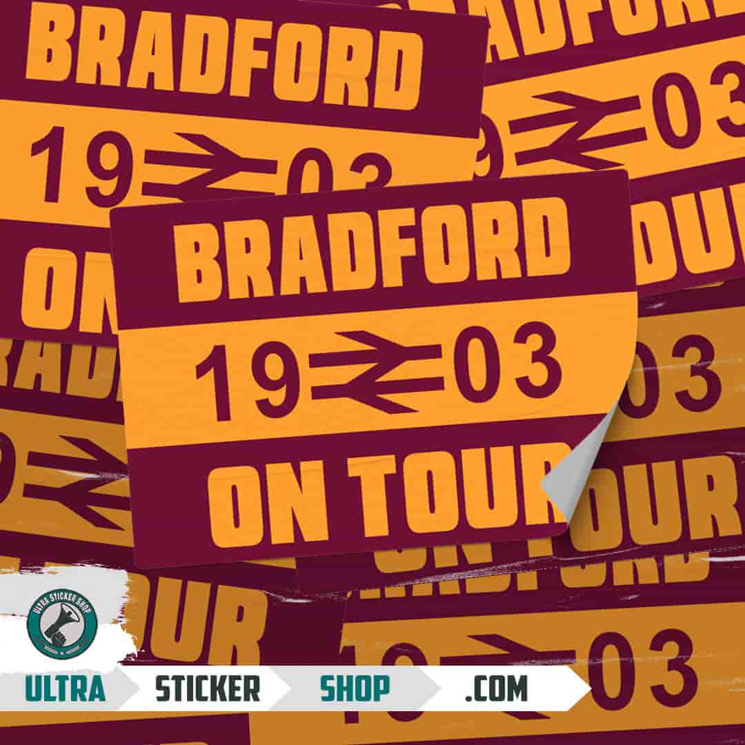 Bradford 1903 on tour Aufkleber