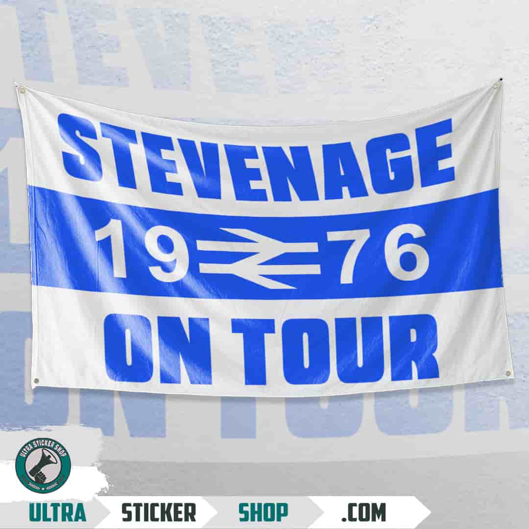 Stevenage 1976 on tour Zastava