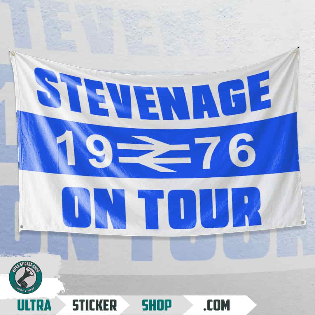 Stevenage 1976 on tour Zastava